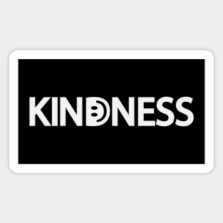 Kindness artistic text design Magnet